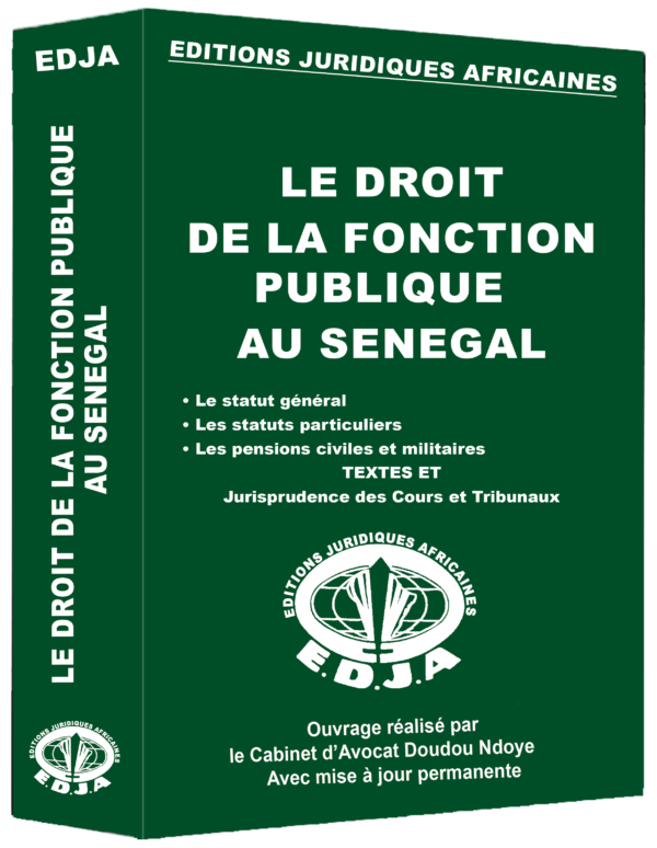LE DROIT DE LA FONCTION PUBLIQUE AU SÉNÉGAL